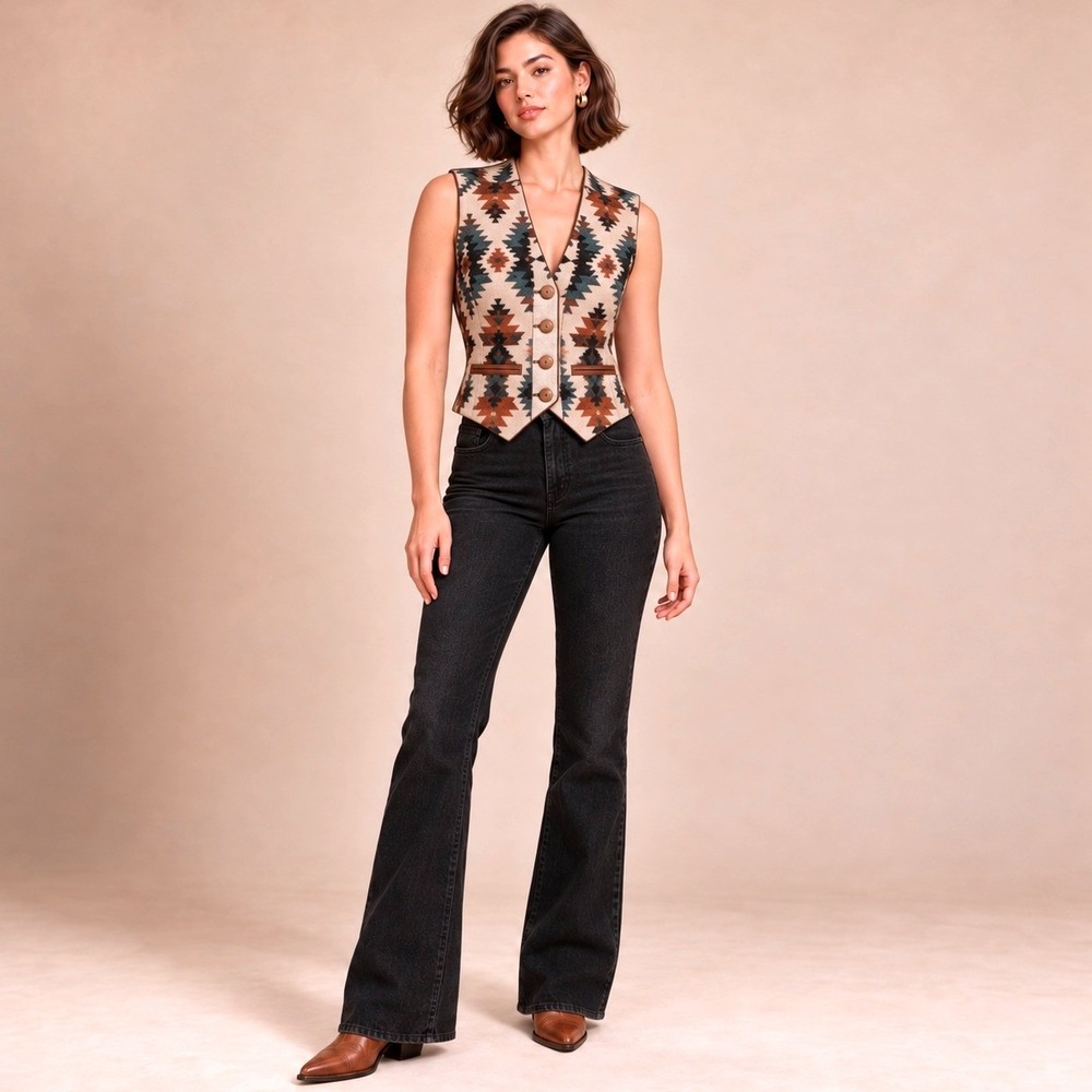 Simplicity 5294 80s Revival Vest Collection Sz 10 Prairie Waistcoat Renfaire
